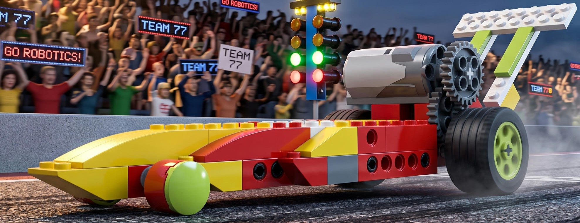 Drag Racing Car